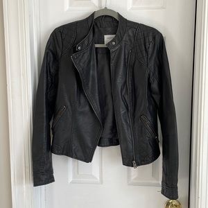 Women’s Faux Leather Jacket